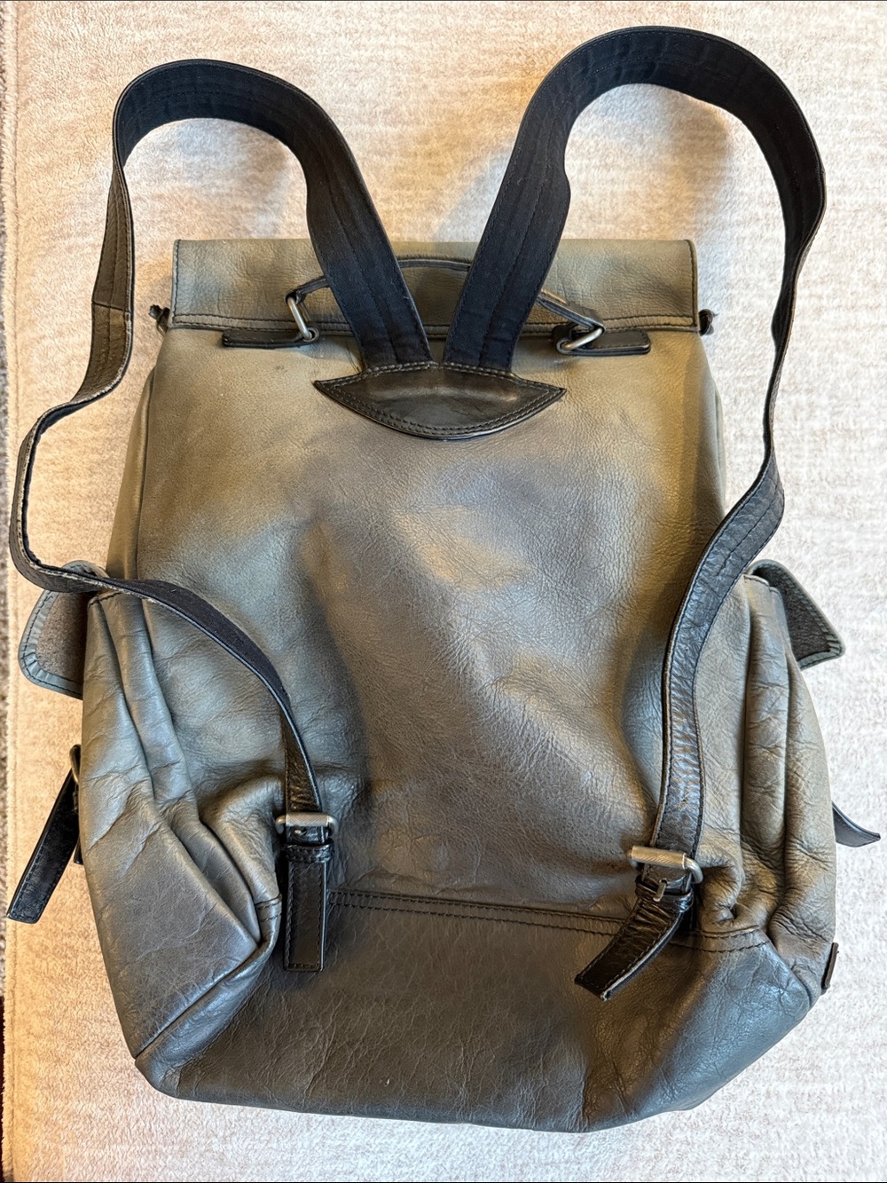 Free people leather backpack - Picture 4 of 8